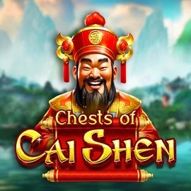 Chests of Cai Shen online game logo by Pragmatic Play on ggbetcasinos-fi.com