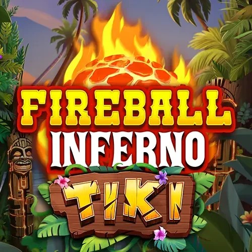 Official Slots logo: Fireball Inferno Tiki by NetEnt at GGBet Casino