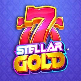 Stellar Gold online game logo by Snowborn Games on ggbetcasinos-fi.com